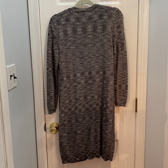 Gray Glitter Cardigan Ladies Large - Picture 6 of 9